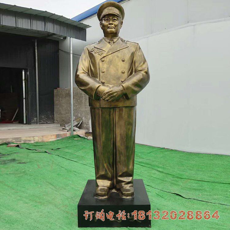 十大元帅叶剑英铜雕