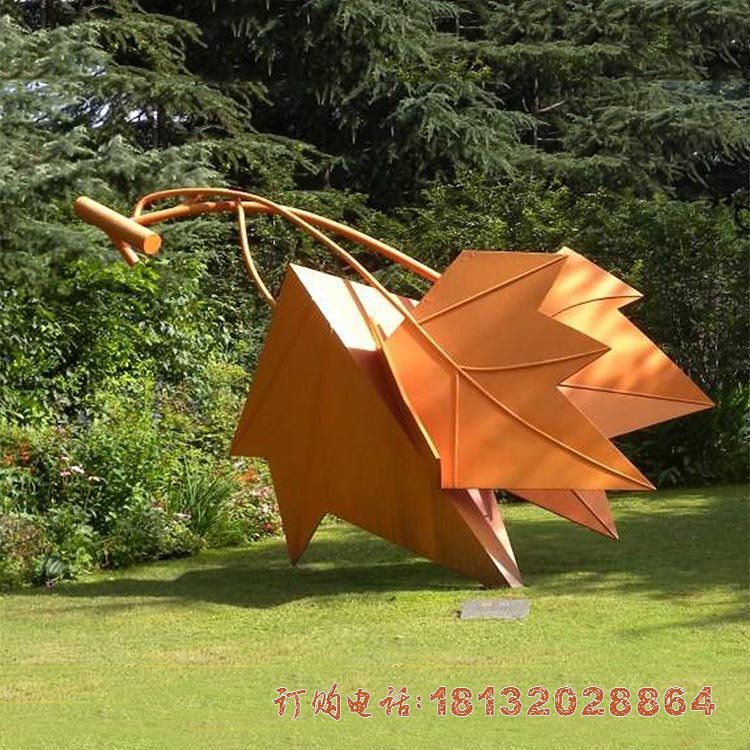 公园不锈钢枫叶