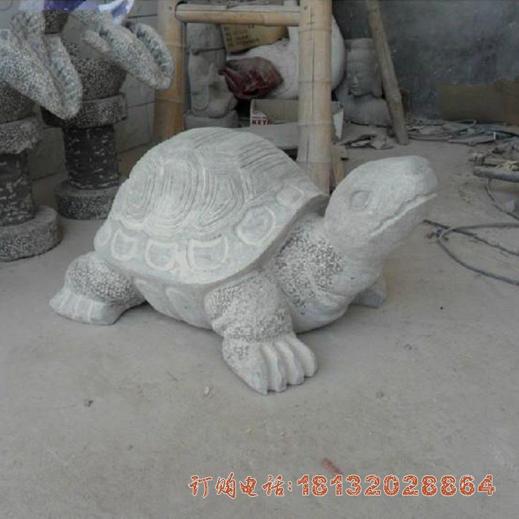 公园动物石雕乌龟