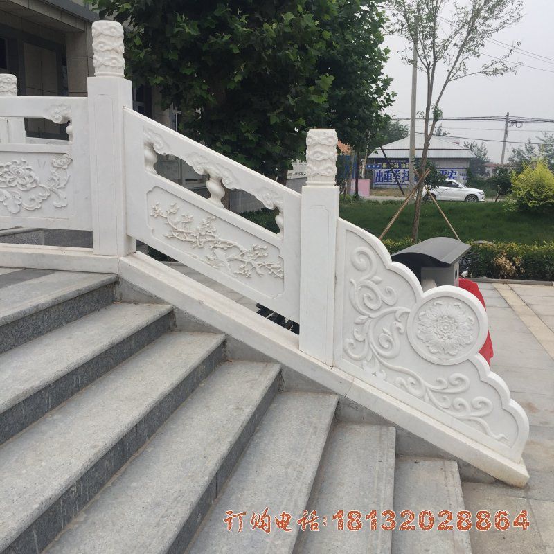 石雕故宫石栏杆雕塑 (1)