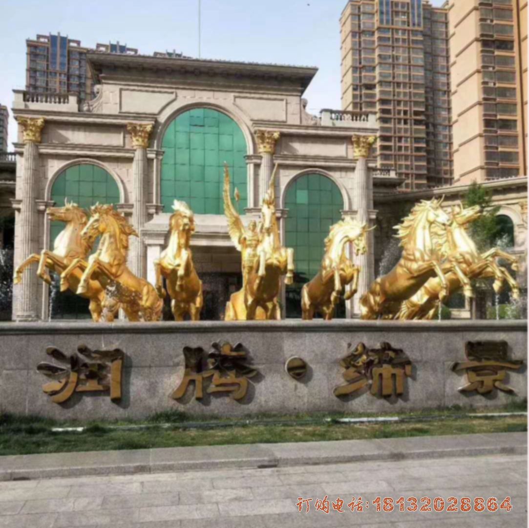 不锈钢阿波罗战车雕塑