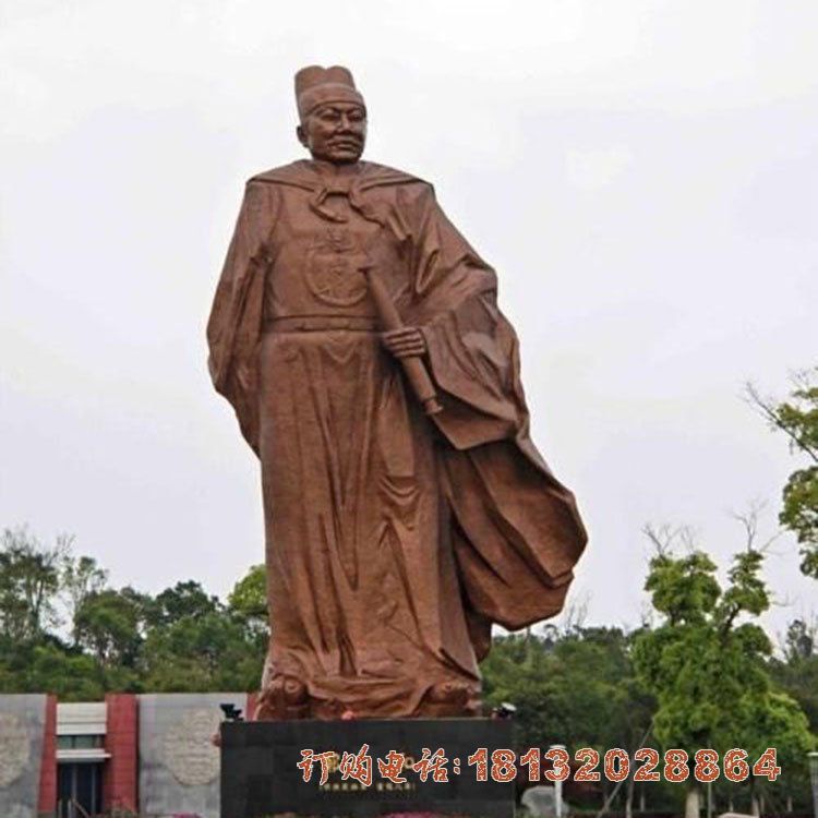 明代外交家郑和石雕