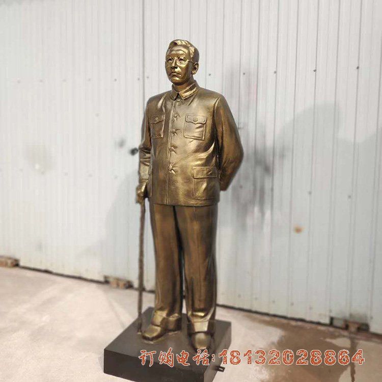 著名数学家华罗庚铜雕