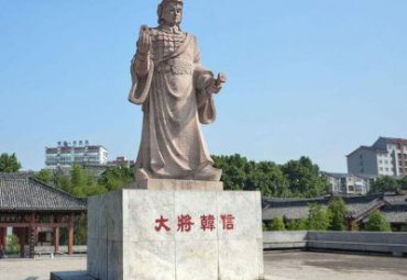 河南某景区古代名人韩信石雕项目