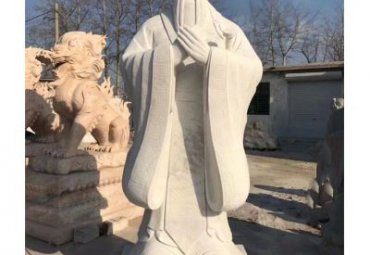 山东某学校大理石石雕孔子工程