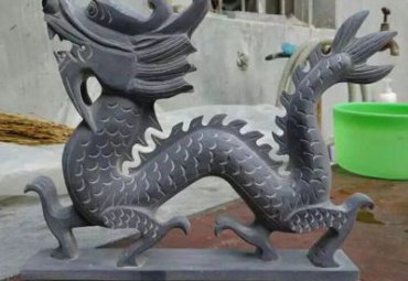 上海某景区大理石生肖龙雕塑项目
