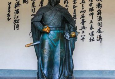 陕西某纪念馆古代名人岳飞铜雕项目