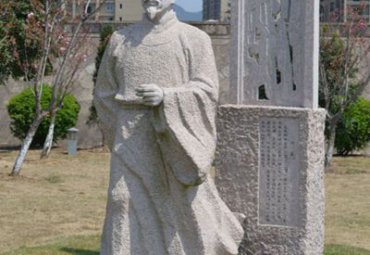 安徽某公园古代名人朱元璋石雕案例