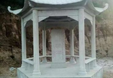 甘肃某景区大理石凉亭石雕工程