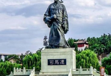 陕西某景区古代名人司马迁铜雕项目