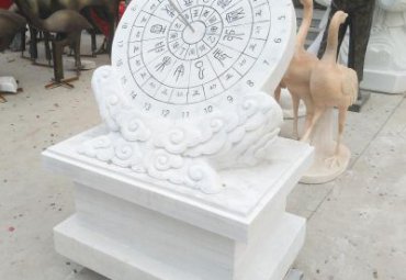 浙江某校园大理石日晷雕塑工程